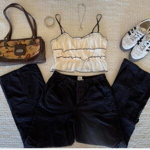 BDG Black Cargo Pants